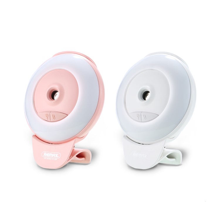 REMAX Mini Water Spraying and Light Compensation 2-in-1 Fill Light - White-9