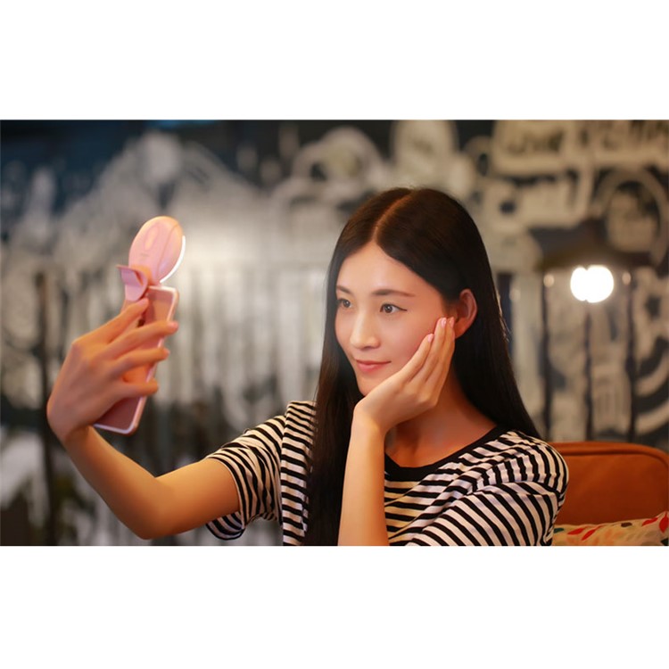 REMAX Portable Water Spraying and Light Compensation 2-in-1 Fill Light - Pink-12