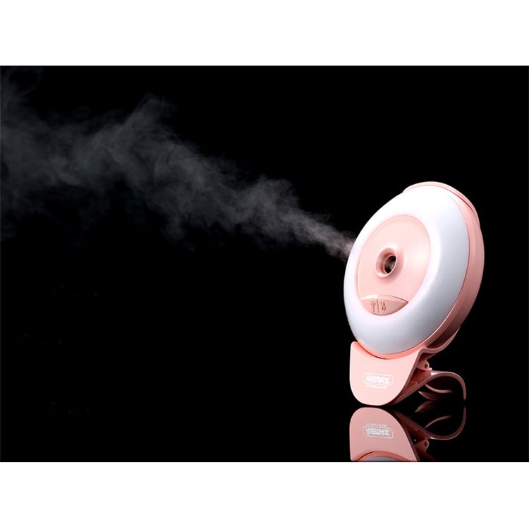 REMAX Portable Water Spraying and Light Compensation 2-in-1 Fill Light - Pink-15