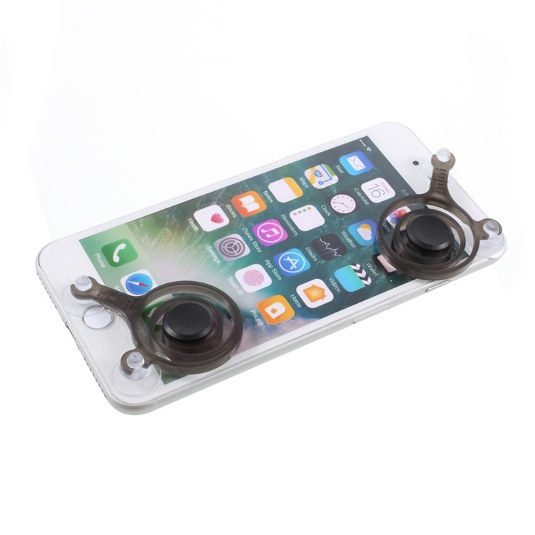1 Pair Mini Fling Mobile Game Remote Control Joystick with Suction Mounts-3