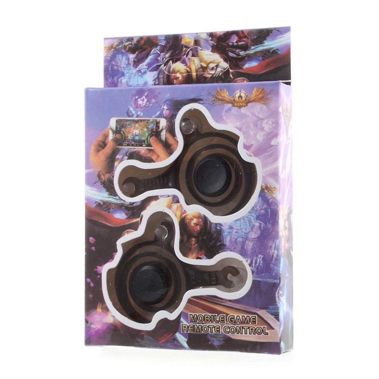 1 Pair Mini Fling Mobile Game Remote Control Joystick with Suction Mounts-5