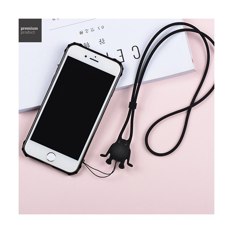 HOCO PH2 Cute Fairy of Bull Mobile Phone Strap - Black-1