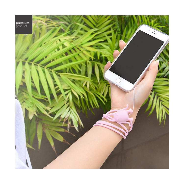 HOCO PH2 Fairy of Bull Phone Strap Accessory - Pink-3