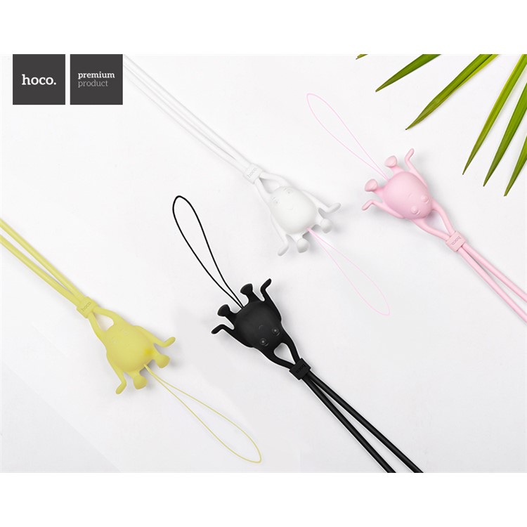 HOCO PH2 Flexible Silicone Fairy of Bull Cell Phone Strap - Green-2