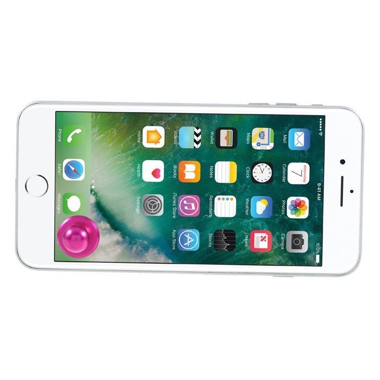 Mini Joystick Arcade Game Stick Joypad Physical Rocker for iPhone iPad Android Phones Tablets - Rose-5