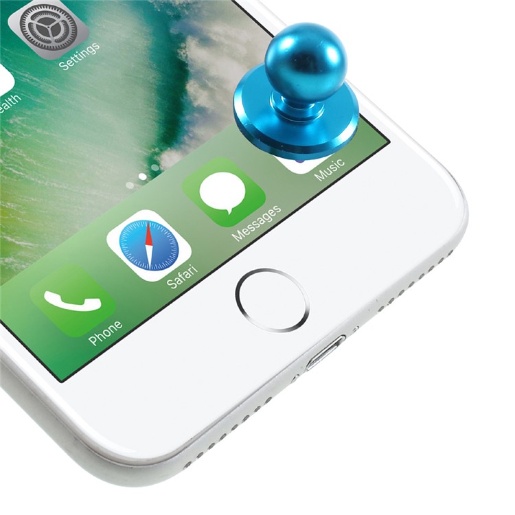Funny Joystick Joypad Arcade Game Stick Physical Rocker for iPhone iPad Android Phones Tablets - Baby Blue-5