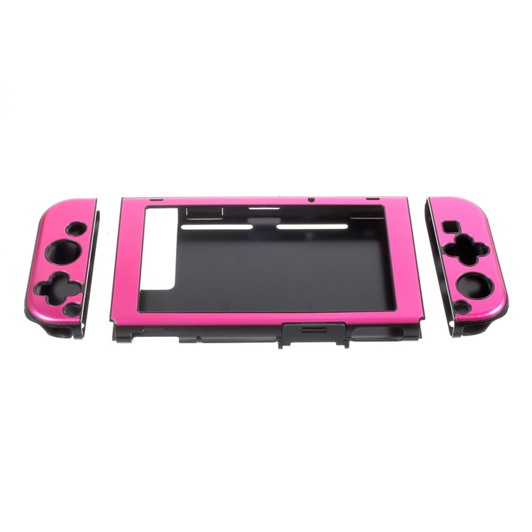 Aluminum Alloy Protective Metal Shockproof Anti-Scratch Case Cover for Nintendo Switch - Rose-2