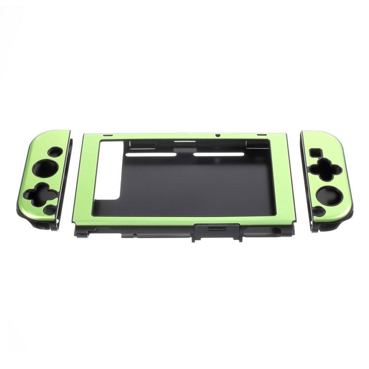 Aluminum Alloy Shockproof Anti-Scratch Cover Case for Nintendo Switch - Green-2