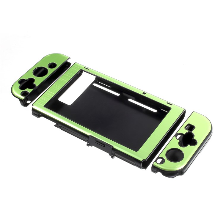 Aluminum Alloy Shockproof Anti-Scratch Cover Case for Nintendo Switch - Green-3