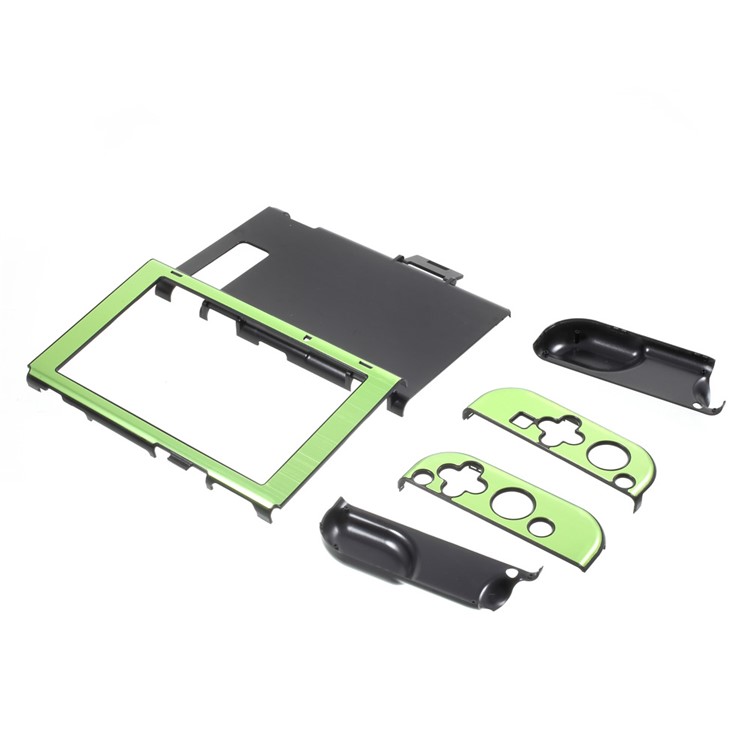Aluminum Alloy Shockproof Anti-Scratch Cover Case for Nintendo Switch - Green-5