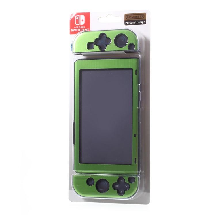 Aluminum Alloy Shockproof Anti-Scratch Cover Case for Nintendo Switch - Green-6