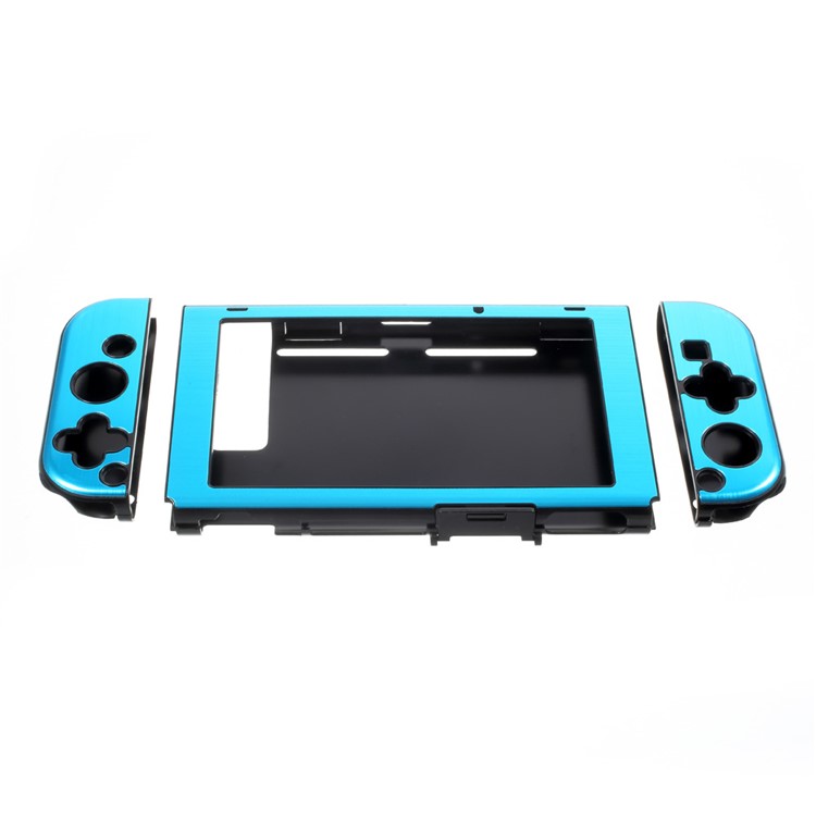 Metal Shockproof Anti-Scratch Protection Cover Shell for Nintendo Switch - Baby Blue-2