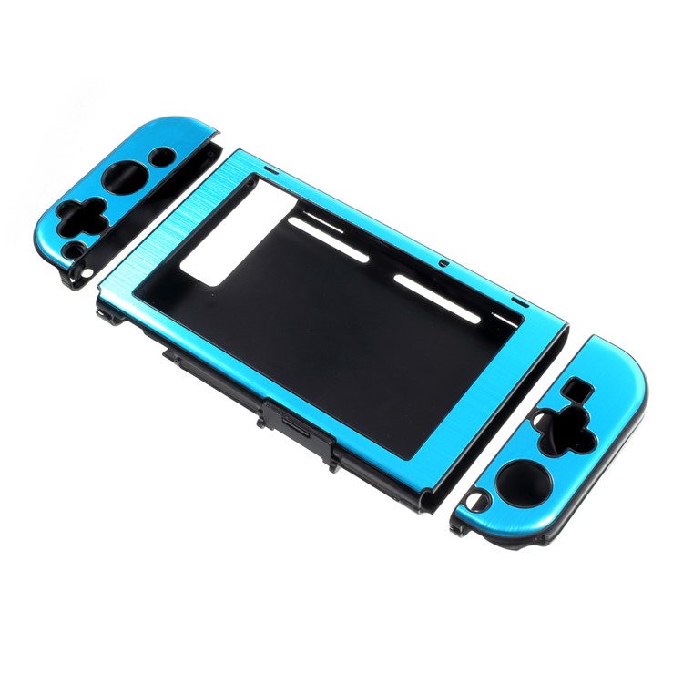 Metal Shockproof Anti-Scratch Protection Cover Shell for Nintendo Switch - Baby Blue-3