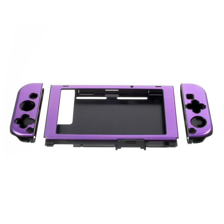 Aluminum Alloy Shockproof Protection Shell Case for Nintendo Switch - Purple-2