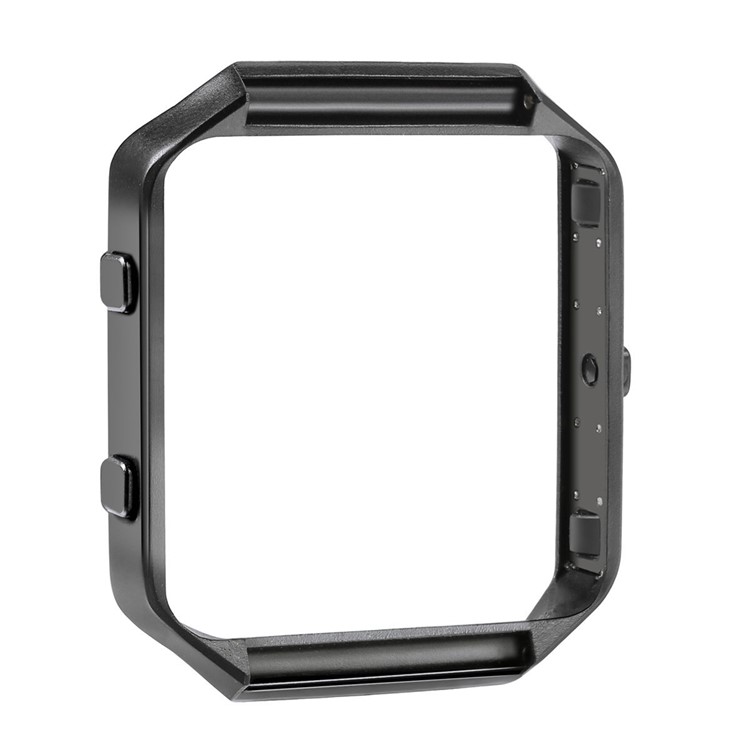 Stainless Steel Frame Replacement for Fitbit Blaze Smart Watch - Black-2