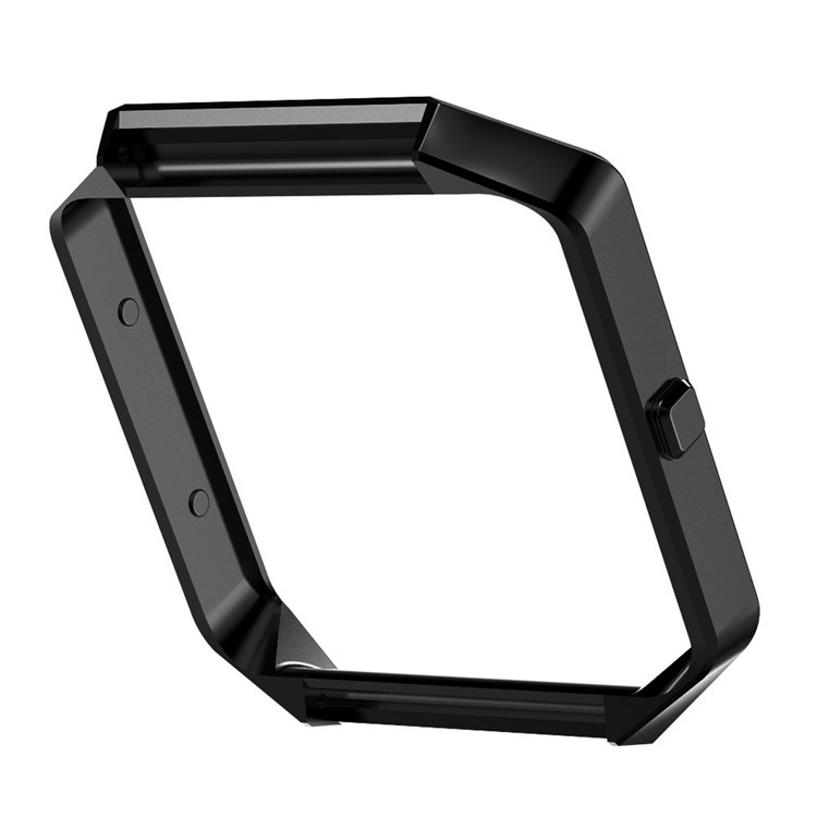 Stainless Steel Frame Replacement for Fitbit Blaze Smart Watch - Black-3