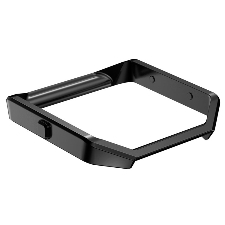 Stainless Steel Frame Replacement for Fitbit Blaze Smart Watch - Black-4
