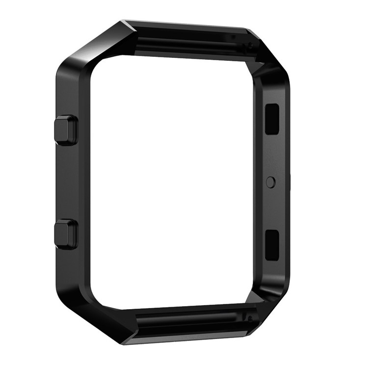 Stainless Steel Frame Replacement for Fitbit Blaze Smart Watch - Black-6