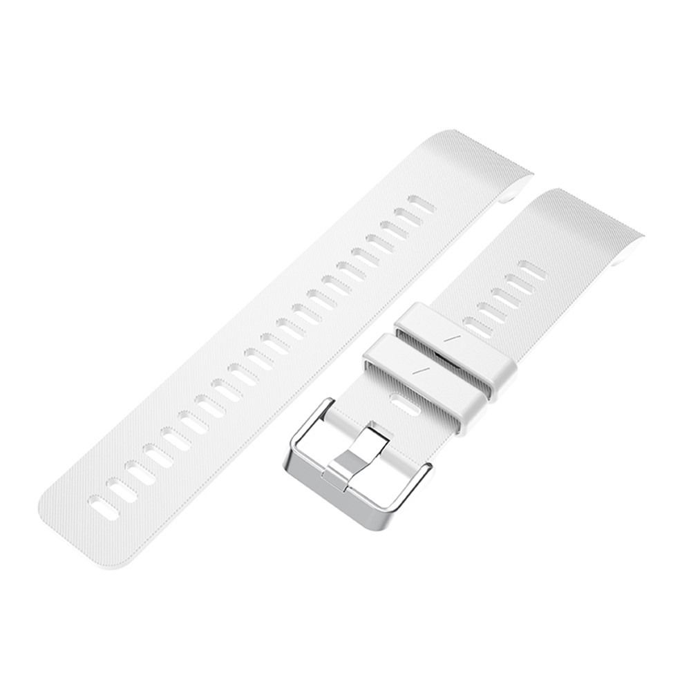Soft Silicone Watch Strap for Garmin Forerunner 35 - White-2