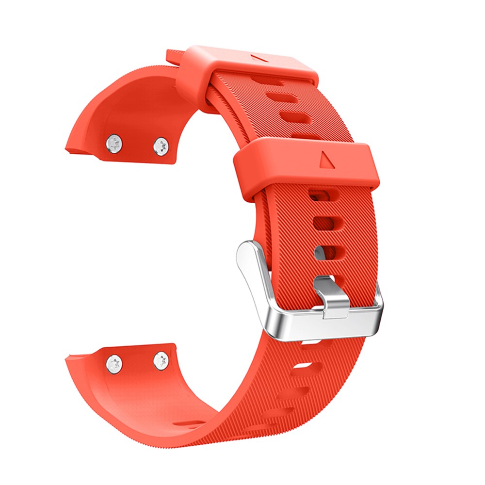 Flexibler Silikon -uhren -band -ersatz Für Garmin Forerunner 35 - Orange