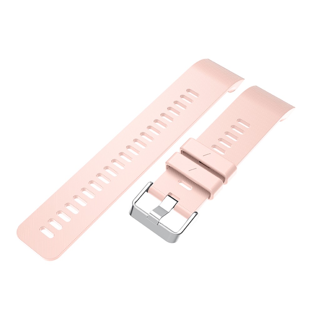 Pin Buckle Silicone Watch Band for Garmin Forerunner 35 - Pink-2