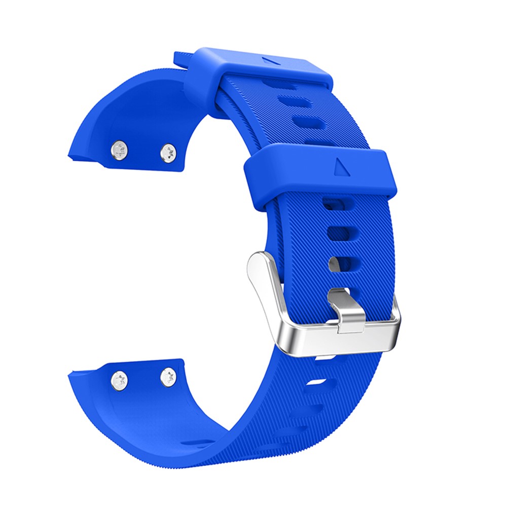 For Garmin Forerunner 35 Soft Silicone Watch Band Strap - Blue-1