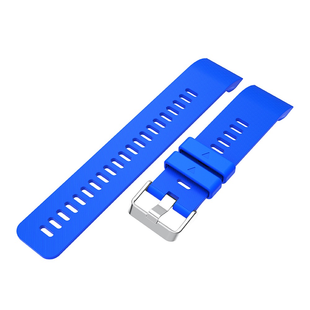 For Garmin Forerunner 35 Soft Silicone Watch Band Strap - Blue-2