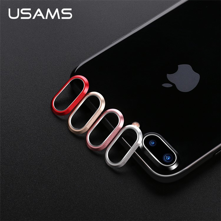 USAMS US-ZB028 Back Camera Lens Protective Cover Ring for iPhone 7 Plus 5.5 inch - Black-10