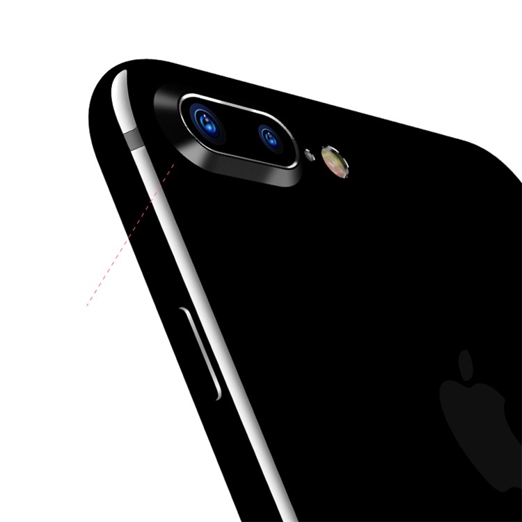 USAMS US-ZB028 Back Camera Lens Protective Cover Ring for iPhone 7 Plus 5.5 inch - Black-5