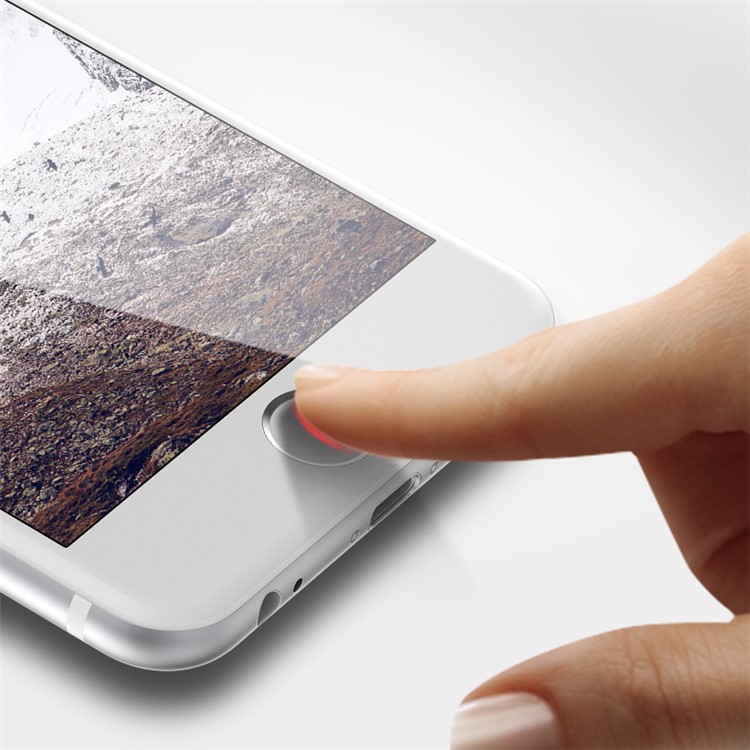 USAMS US-ZB026 Fingerprint Identification Home Key Sticker for iPhone iPad - Silver Color-2