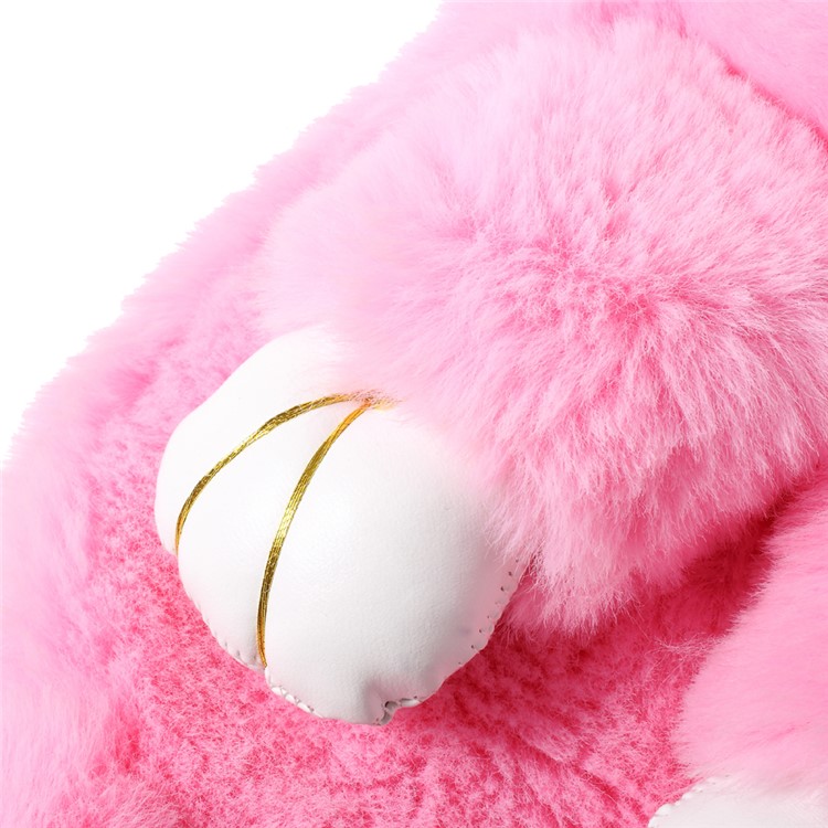 Cute Cartoon Rabbit Soft Plush Shoulder Bag Backpack, Size: 36 x 18cm - Rose-9