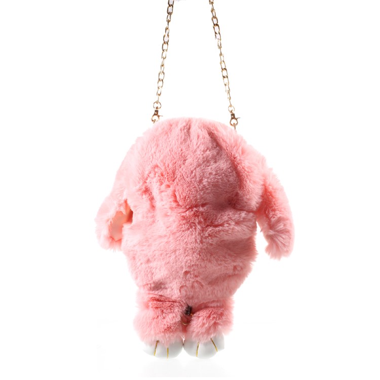 Cute Cartoon Rabbit Casual Shoulder Bag Backpack, Size: 36 x 18cm - Pink-3