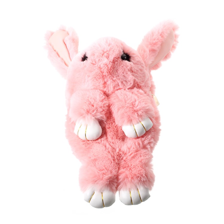 Cute Cartoon Rabbit Casual Shoulder Bag Backpack, Size: 36 x 18cm - Pink-4