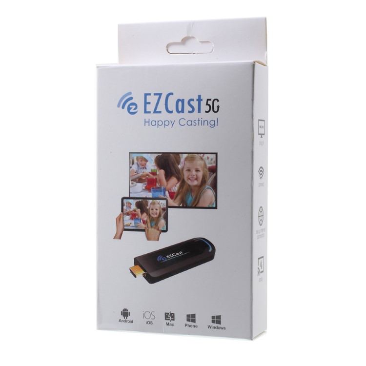 EZCast 5G Dongle WiFi Media TV Stick Dongle OTA HDMI Wireless Display Adapter for Cell Phone/Tablet-8