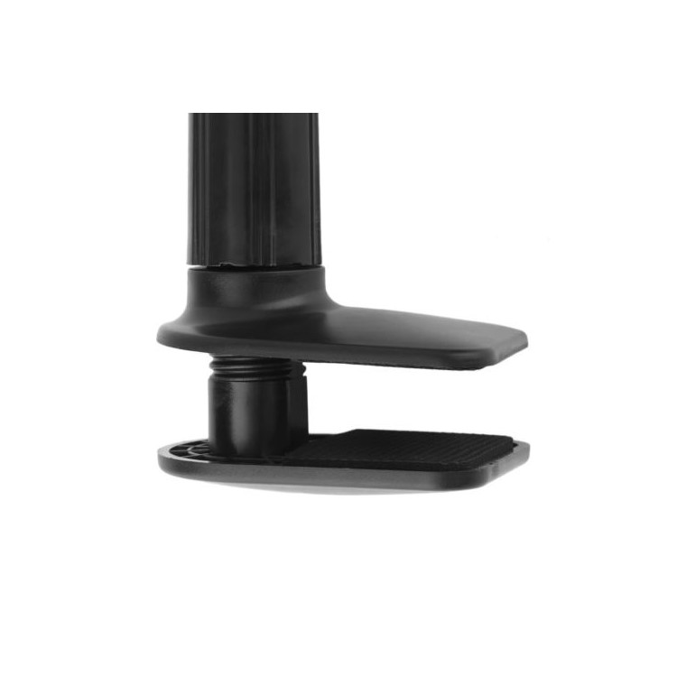 Universal Gooseneck Lazy Desktop Stand 360 Degree Rotating Mount Holder for Smartphone Tablet - Black-5