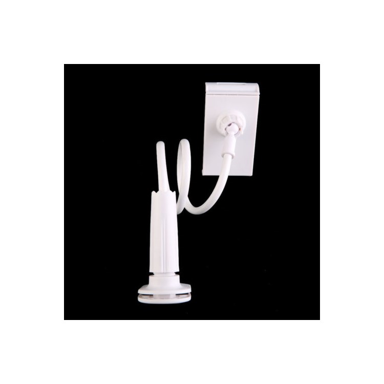 Universal Gooseneck Lazy 360 Degree Rotating Desktop Stand Mount Holder for Smartphone Tablet - White-1
