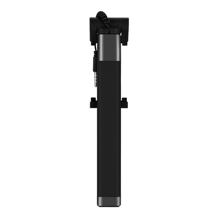 JOYROOM ZB12 Foldable Extendable Wire Control Selfie Stick for iPhone Samsung Huawei - Black-1