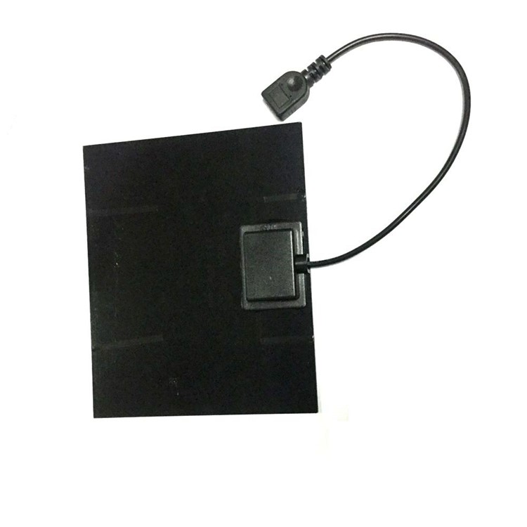 3.6W 5V Polycrystalline Silicon Solar Panel with USB Output for Power Bank-3