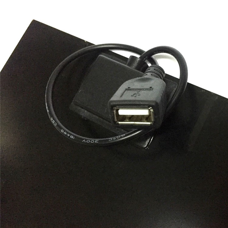 3.6W 5V Polycrystalline Silicon Solar Panel with USB Output for Power Bank-4