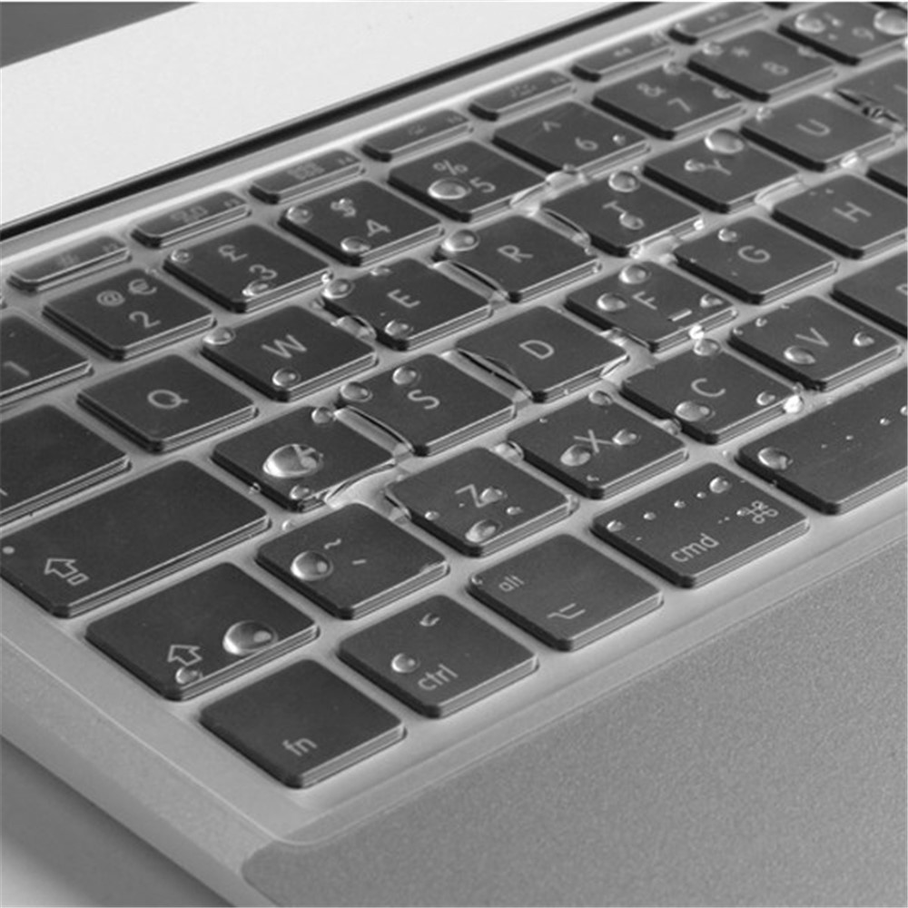 ENKAY Transparent Soft TPU Keyboard Cover Skin for MacBook Pro/MacBook/MacBook Air 13.3 inches-4