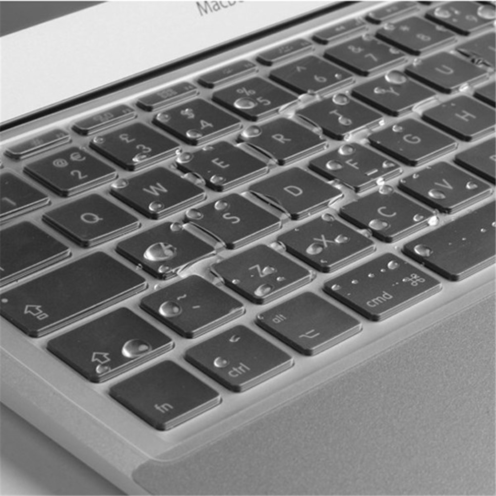 ENKAY Transparent Soft TPU Keyboard Protector for MacBook Pro/MacBook/MacBook Air 11.6 inches (US Version)-2