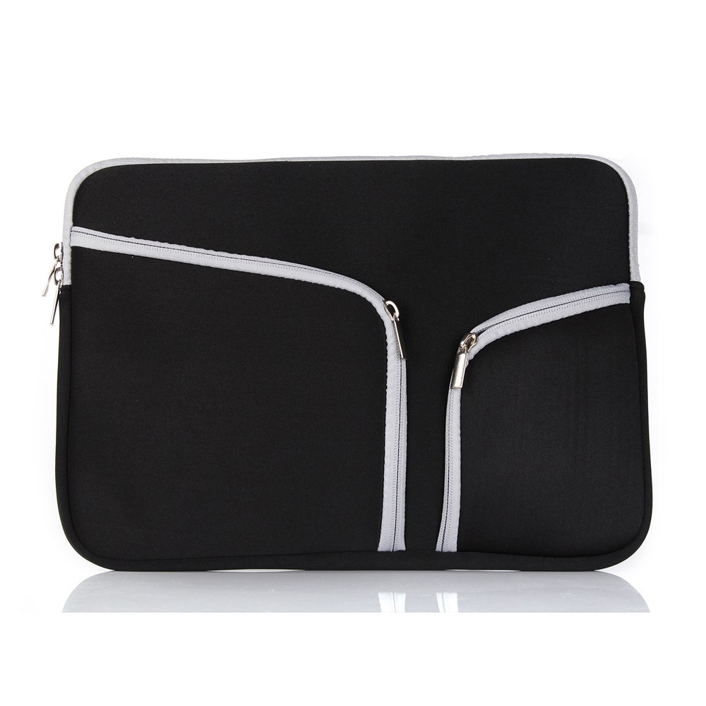 Bolsa De Cremallera Para 13.3 Pulgadas MacBook Air / Pro / Pro Con Pantalla De Retina - Negro