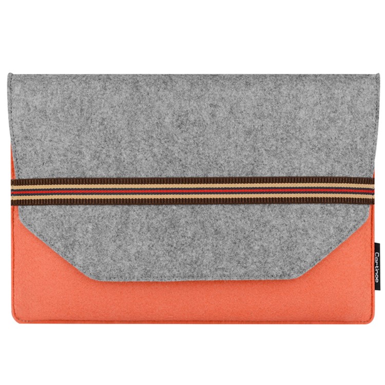 CARTINOE Kammi Series Pouch Case for 13.3 Inch Apple MacBook Air / Pro - Orange-1