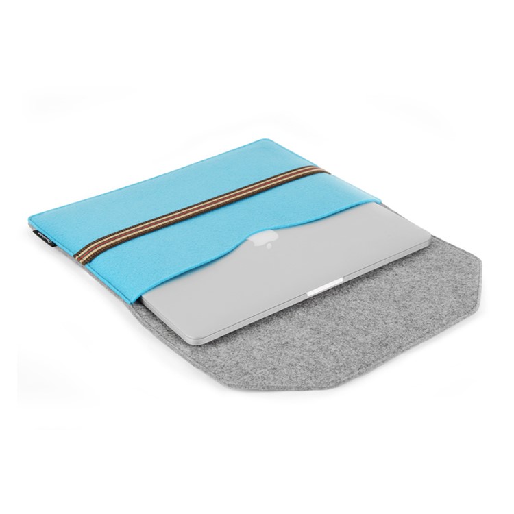 CARTINOE Kammi Series Sleeve Pouch for 13.3 Inch Apple MacBook Air / Pro - Blue-3
