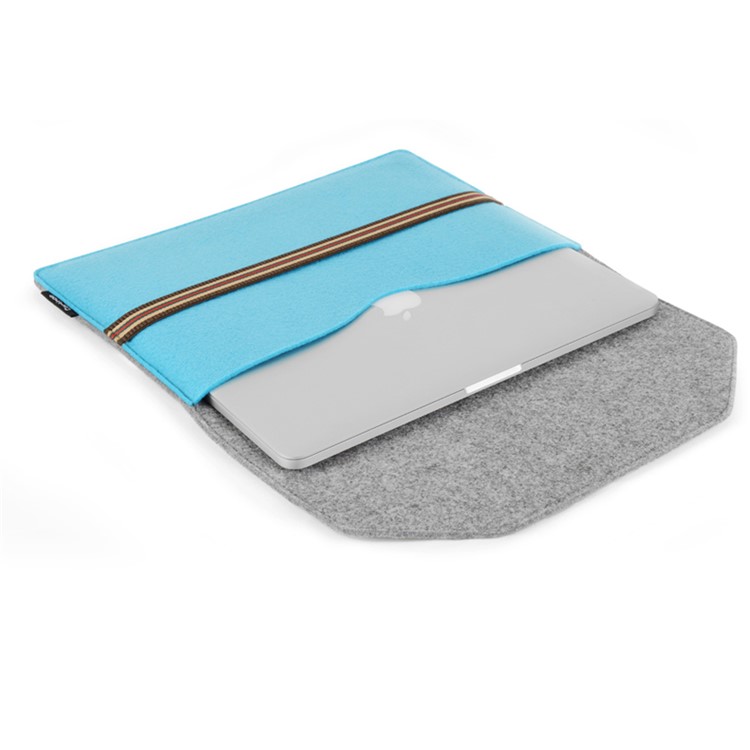 CARTINOE Kammi Series Sleeve Pouch for 13.3 Inch Apple MacBook Air / Pro - Blue-6