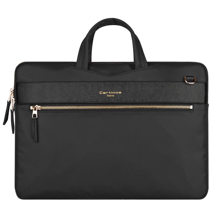 CARTINOE London Style Series Handbag Shoulder Laptop Bag for MacBook Air 13.3 inch - Black-2