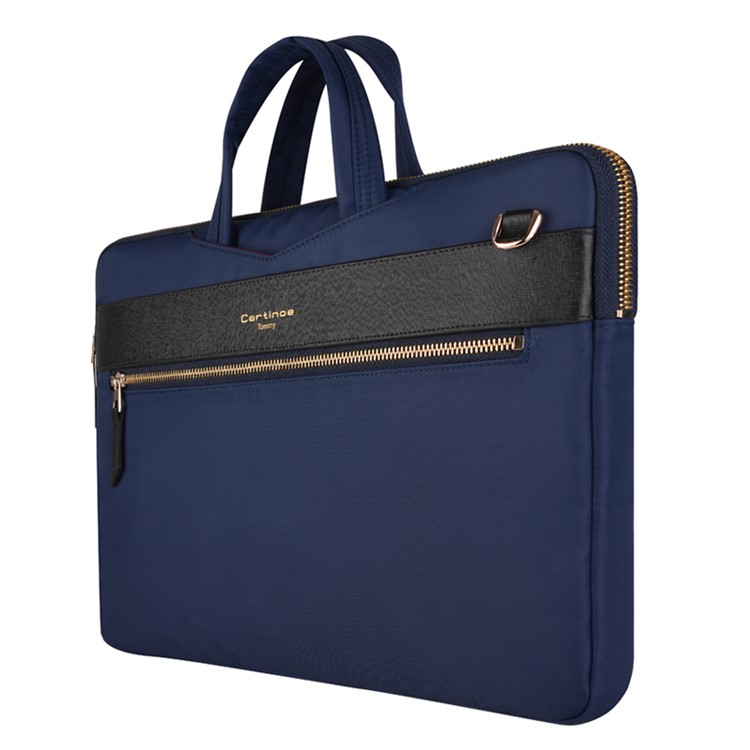 CARTINOE London Style Series Handbag Shoulder Laptop Bag for MacBook Air 13.3 inch - Blue-3