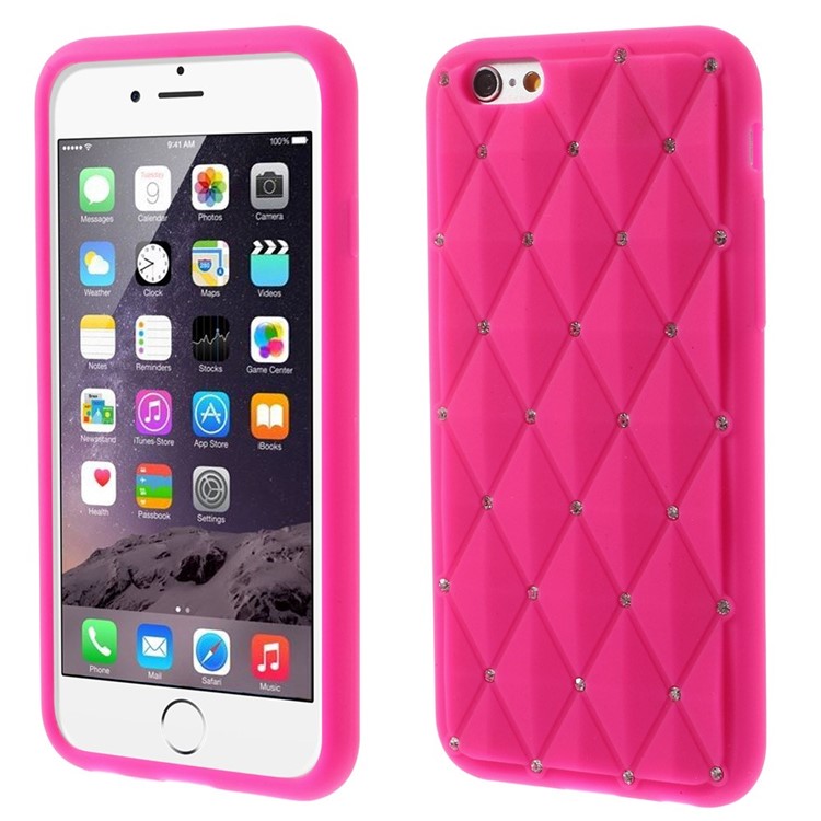 Starry Sky Flexible Silicone Cover for iPhone 6 / 6s 4.7 inch - Rose-1