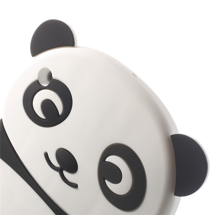 3D Lovely Panda Soft Silicone Case for iPad Mini 2 / iPad Mini - Black-5