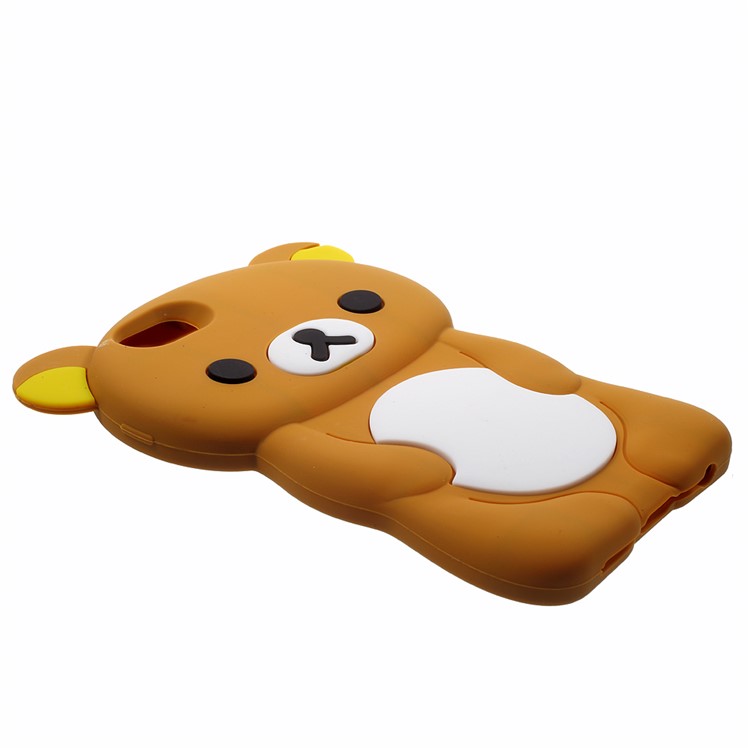 Rilakkuma Bear Silicon Shell for iPhone 6 / 6s 4.7 Inch - Brown-2